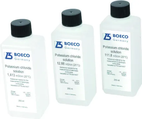 Tampones Técnicas y Soluciones de Calibración BOECO para Solución de calibración