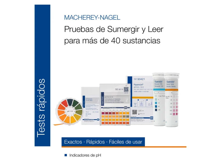 Tests Dip-and-Read MACHEREY-NAGEL MACHEREY-NAGEL para Test rapido